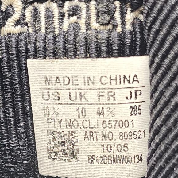 Adidas Kevin Garnett 3 '2 MALIK' BLACK BLUE 809521 Size 10.5 WORN - Picture 8 of 8